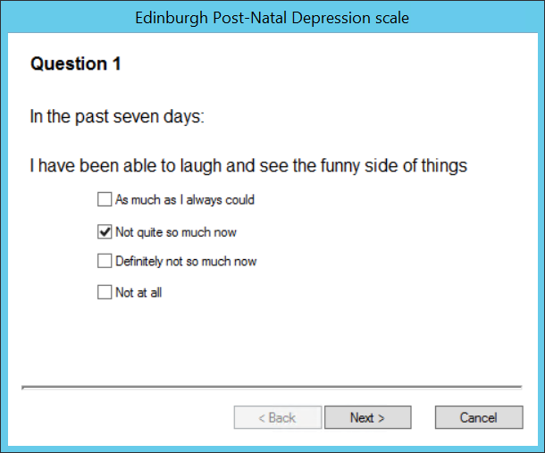 Edinburgh PND Scale