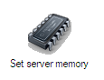 Set server memory icon