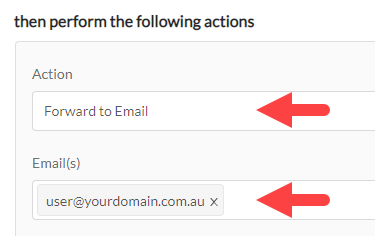 Forward to Email