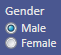 1. Select Gender