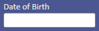 2. Add Date of Birth