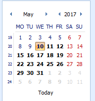 4. Calendar
