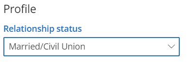 Indicate the Patient or Client's marital status.