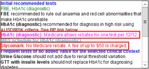 GBR Initial Recommended Tests