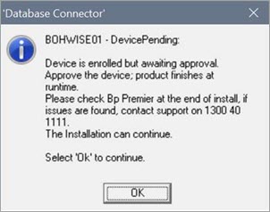 Bp Premier Oxford SP1 Exit Code 13