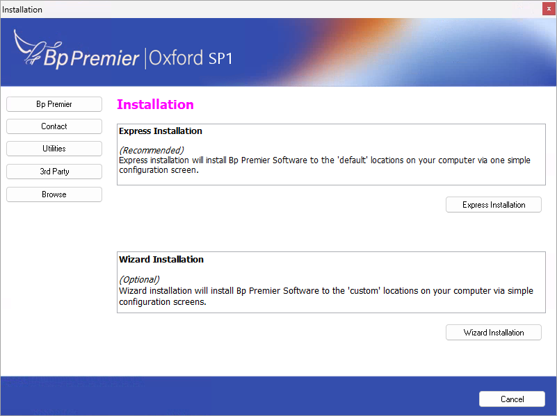 Orchid ISO Install Wizard or Express