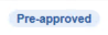 Pre-approved PC tag