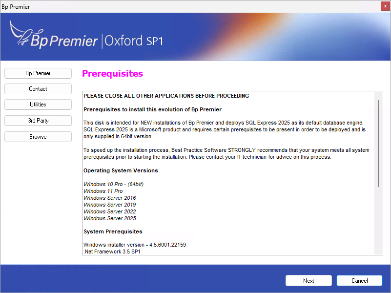 Orchid ISO Install prerequisites