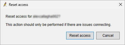Reset Access