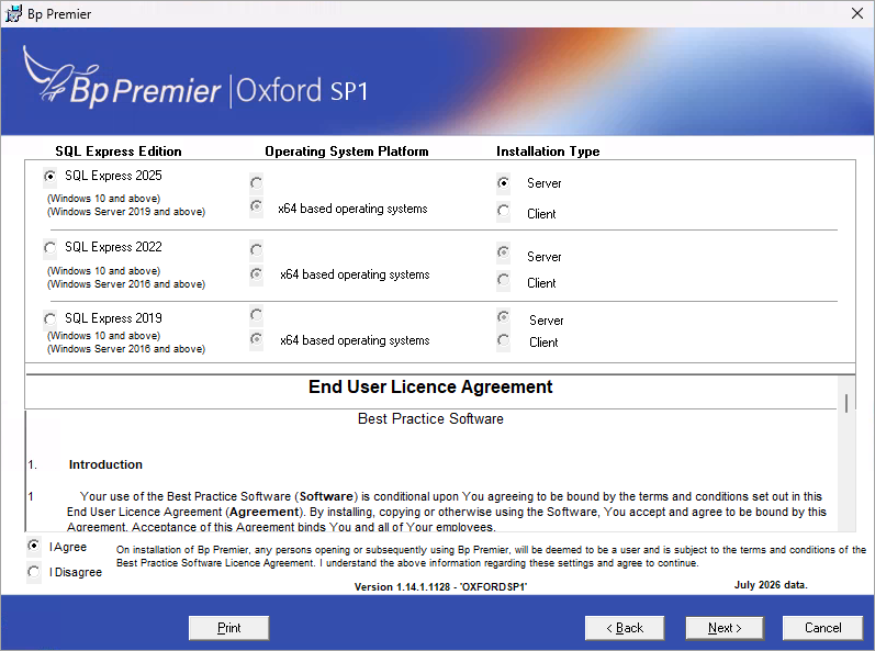 Orchid ISO Install SQL Editions