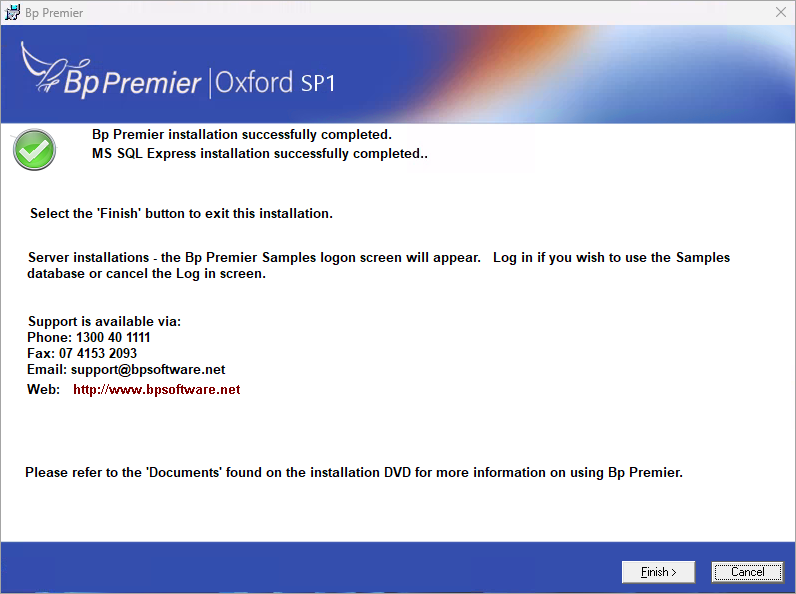 Successful Install Screen Orchid ISO