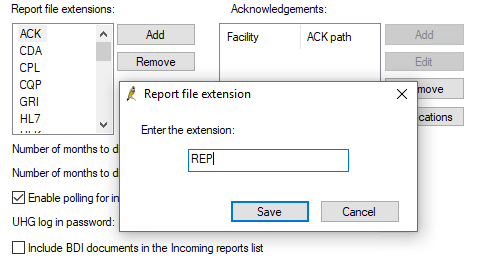 Add a report extension