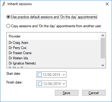 Inherit User Sessions