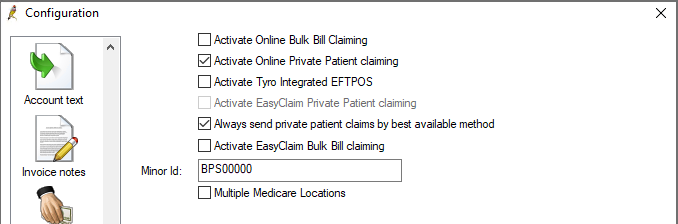Enable online patient claiming