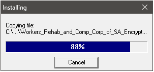 Data Update Progress