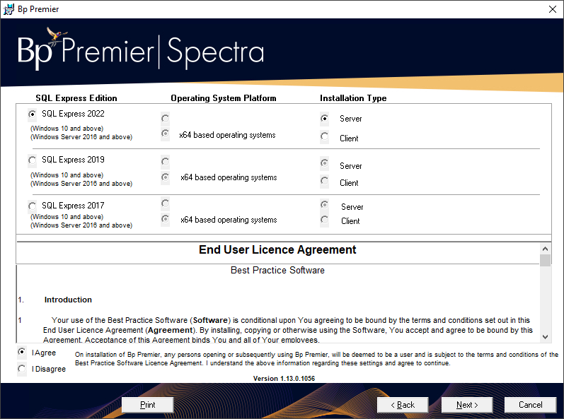 Orchid ISO Install SQL Editions