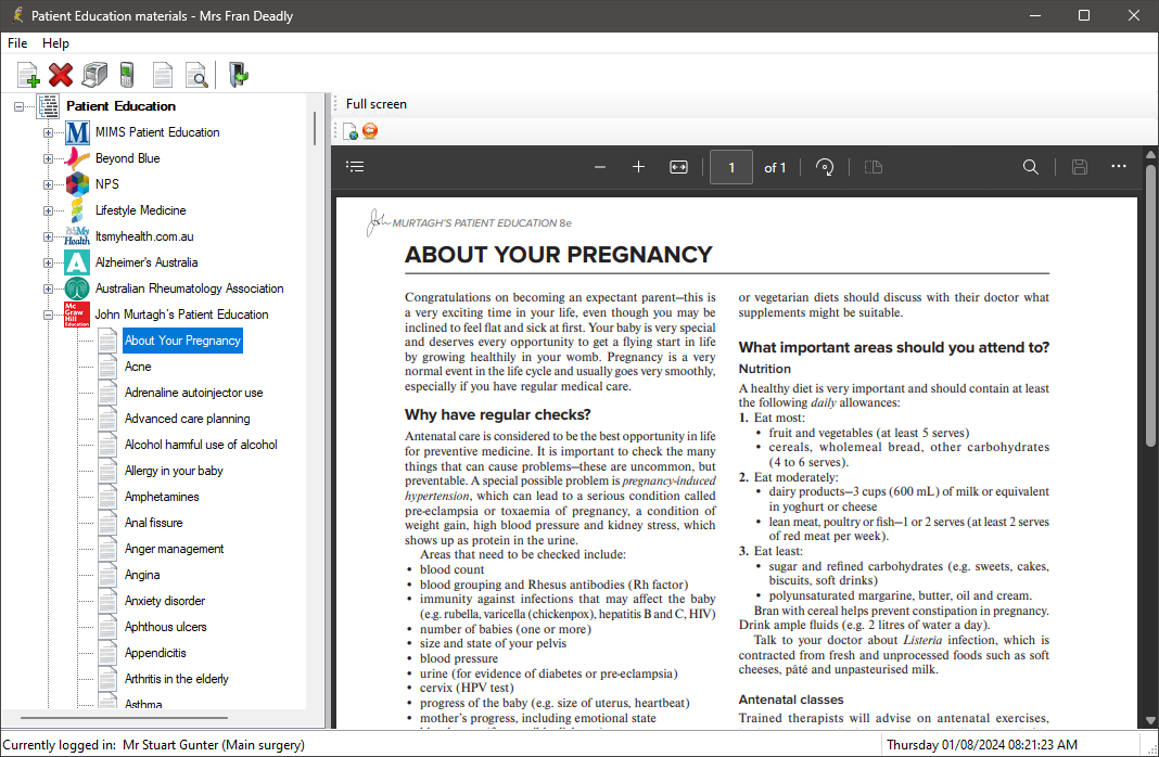 Patient Education Materials