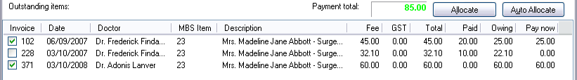 Processing a Payment Example Two