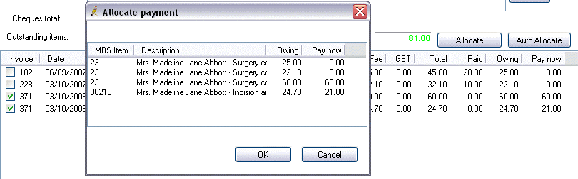 Processing a Payment Example Three