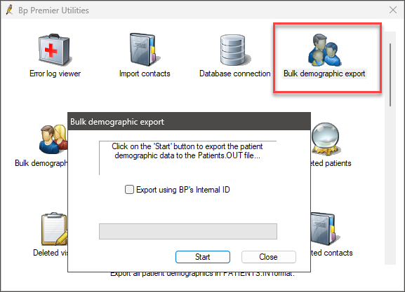 Bulk Demographic Export